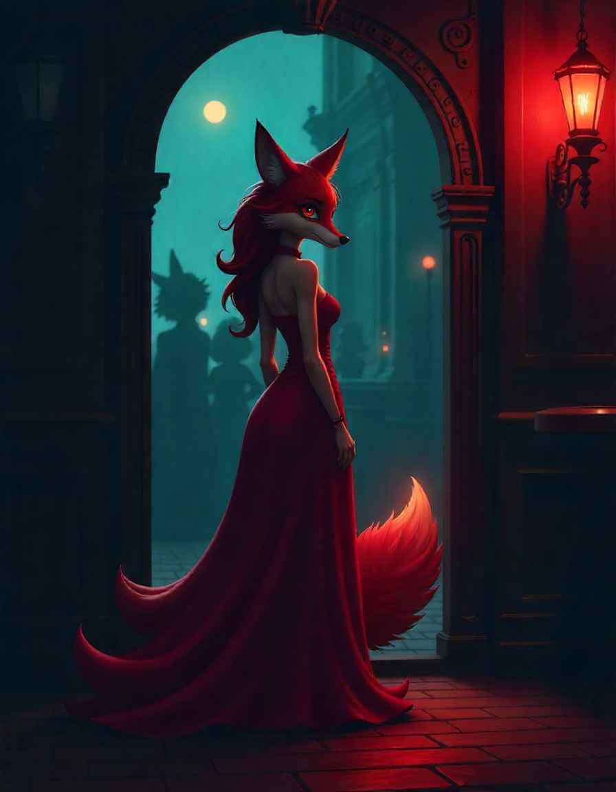 The Fox in Red
